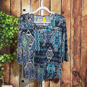 Women’s V-neck Blouse Size XL